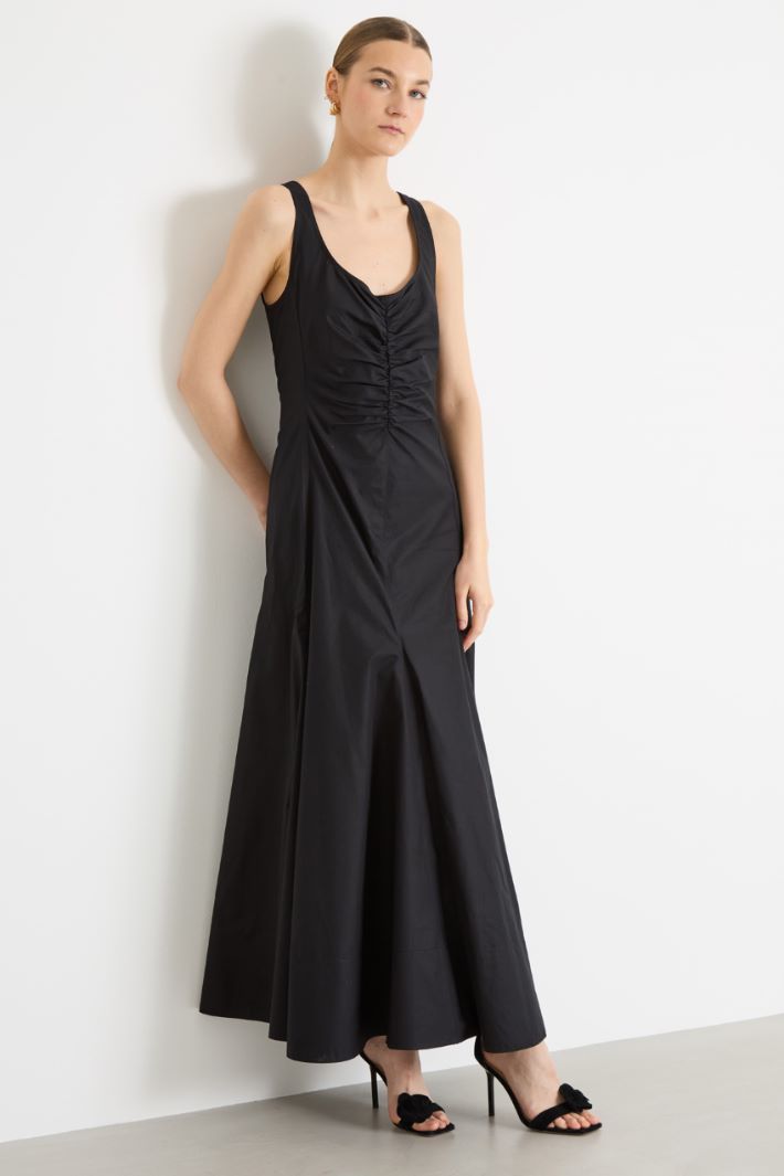 Ruched Fitted Dress Intrend - 2