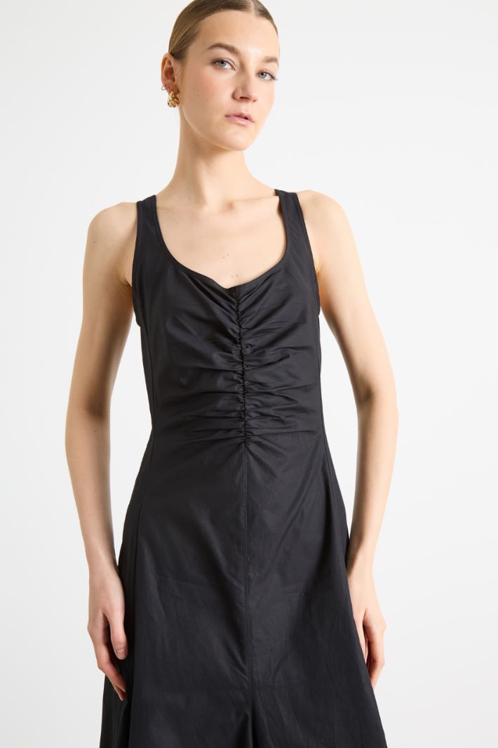 Ruched Fitted Dress Intrend - 3