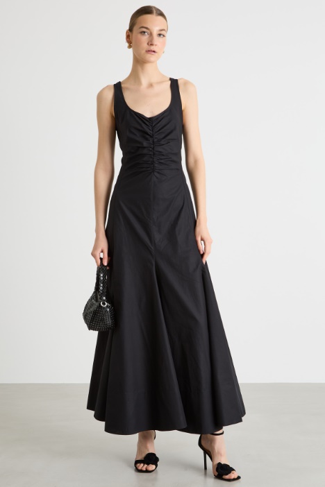 Ruched Fitted Dress Intrend