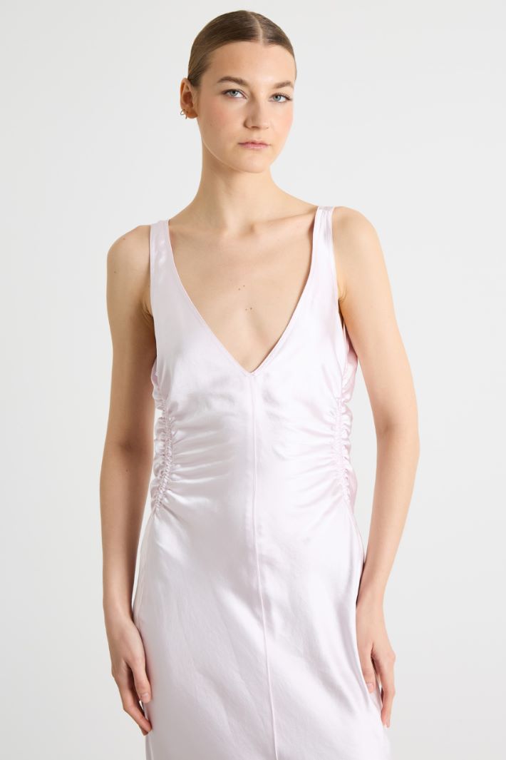 Abito lungo in raso Intrend - 2