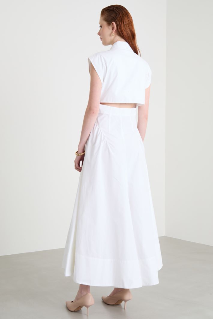 Sleeveless maxi dress Intrend - 4