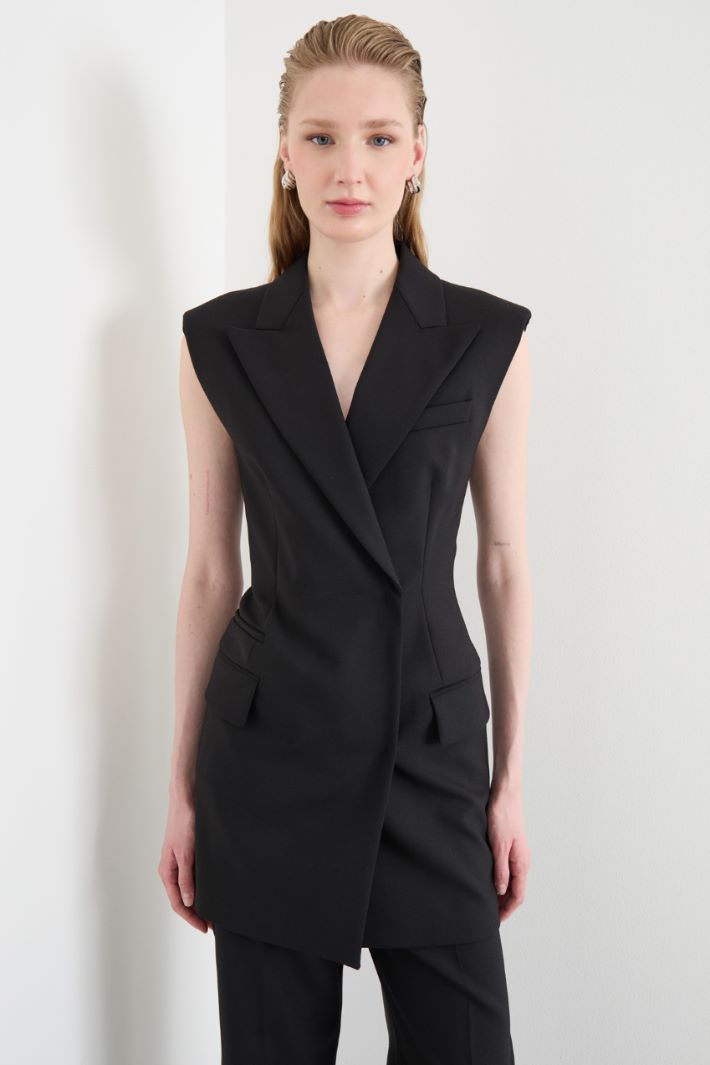 Fitted double-breasted waistcoat Intrend - 2