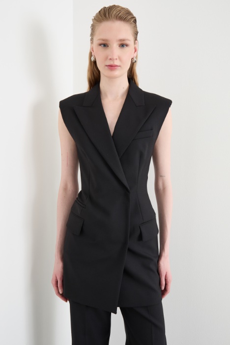 Fitted double-breasted waistcoat Intrend