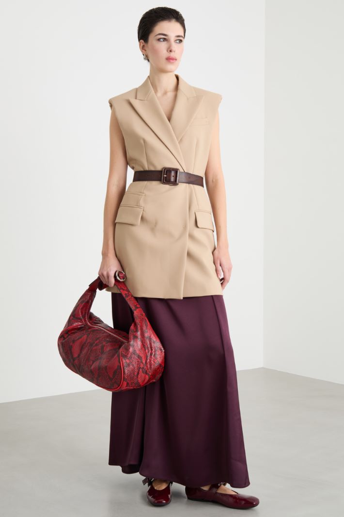 Chaleco cruzado entallado Intrend