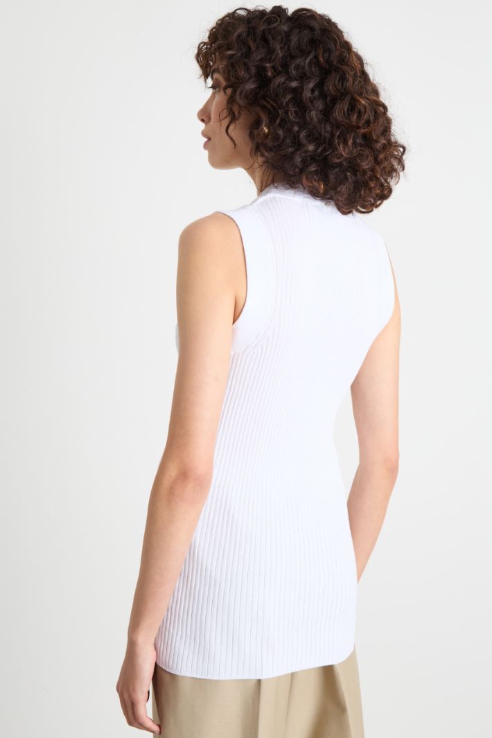 Ribbed vest top Intrend - 4