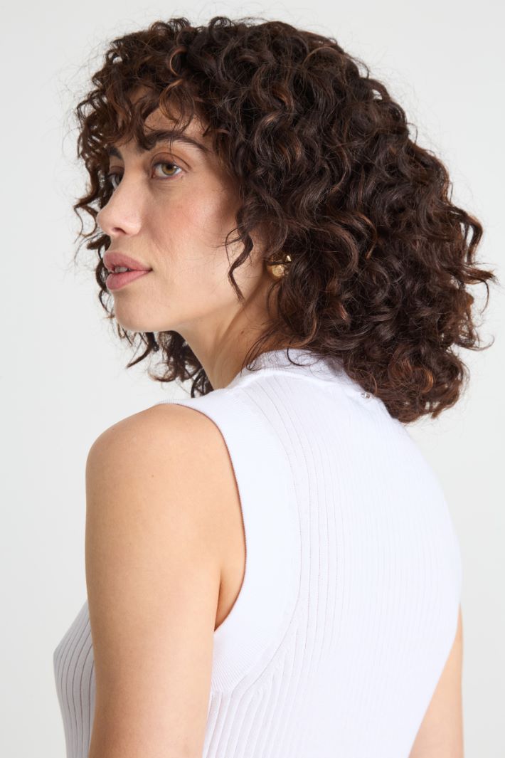 Ribbed vest top Intrend - 3