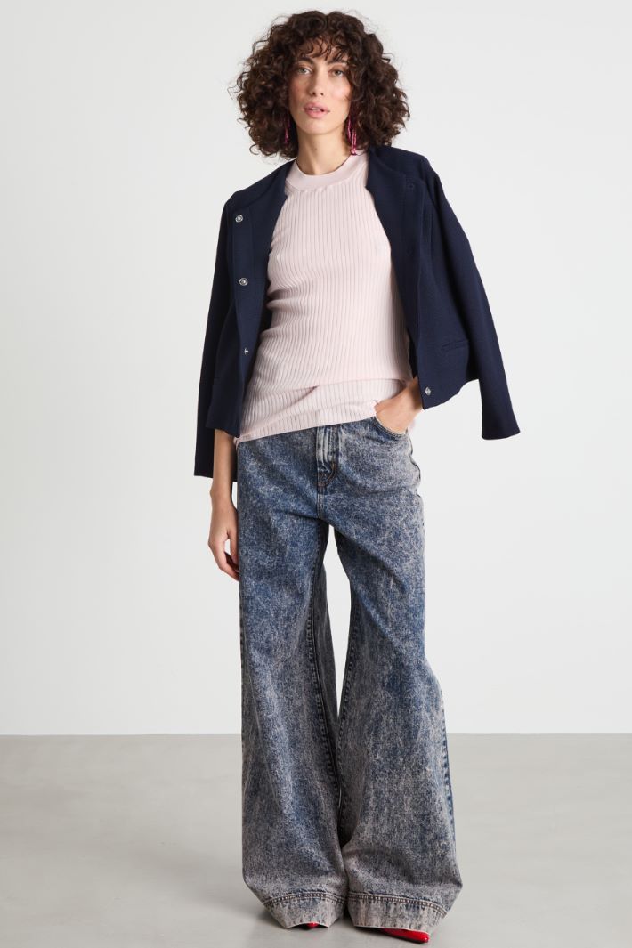 Canotta a costine Intrend