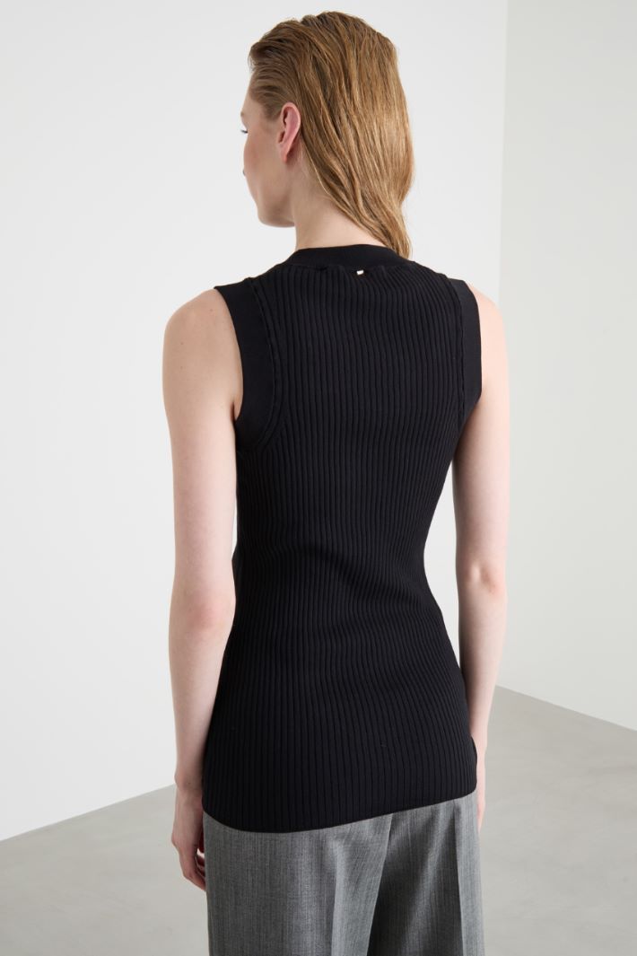 Ribbed vest top Intrend - 4