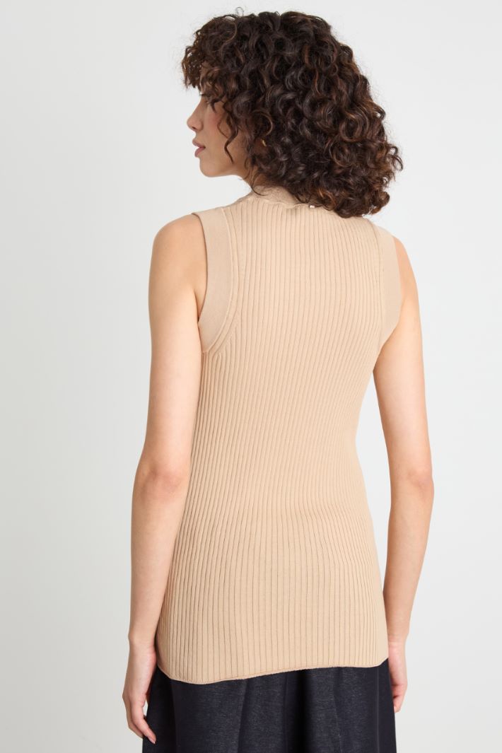 Ribbed vest top Intrend - 4