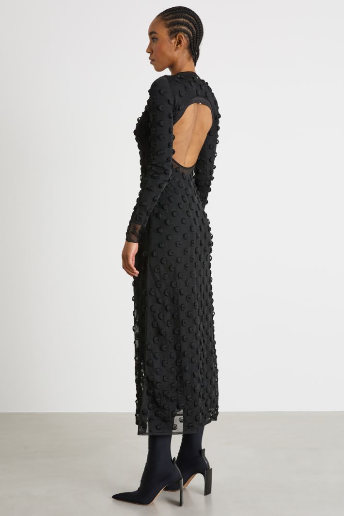 Fitted knit dress Intrend - 4