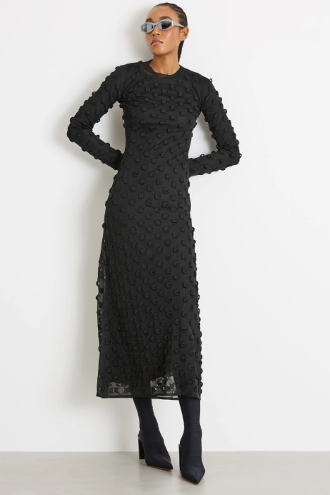 Fitted knit dress - Intrend