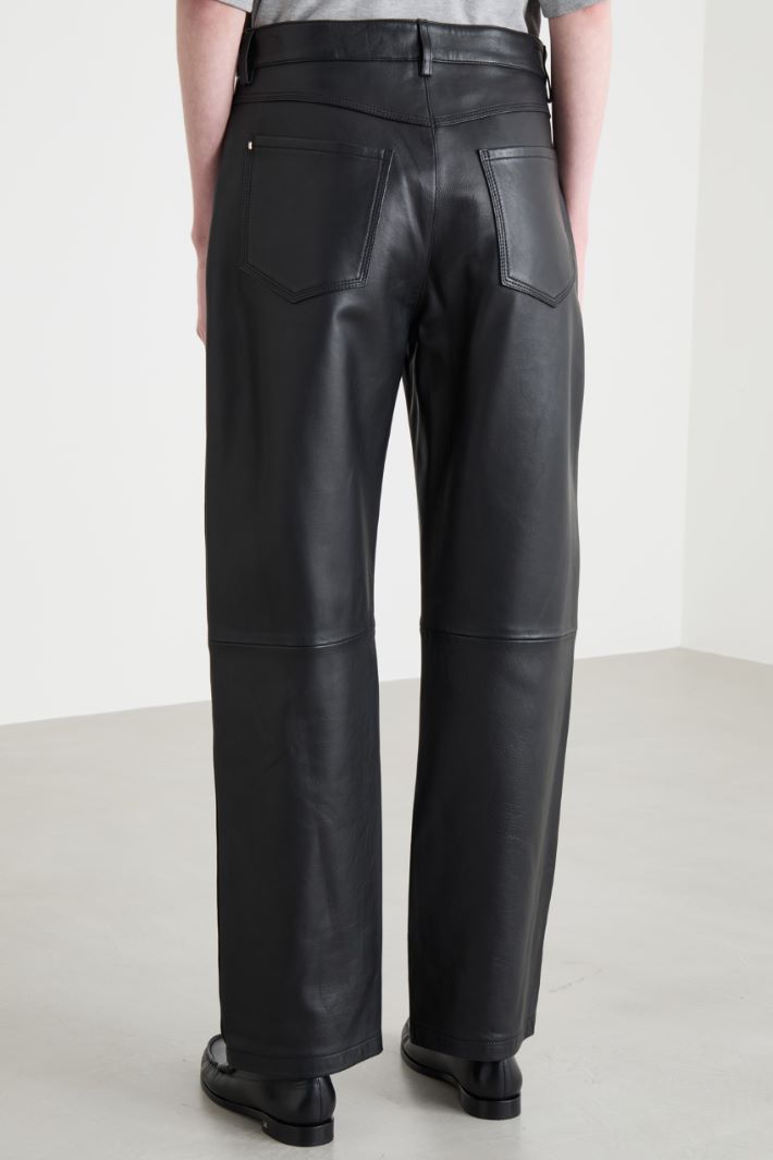 Leather trousers Intrend - 4