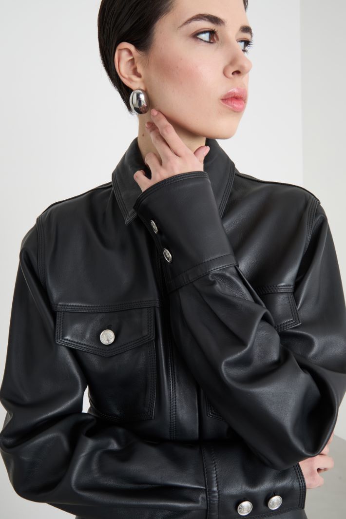 Over shirt con tasche Intrend - 3