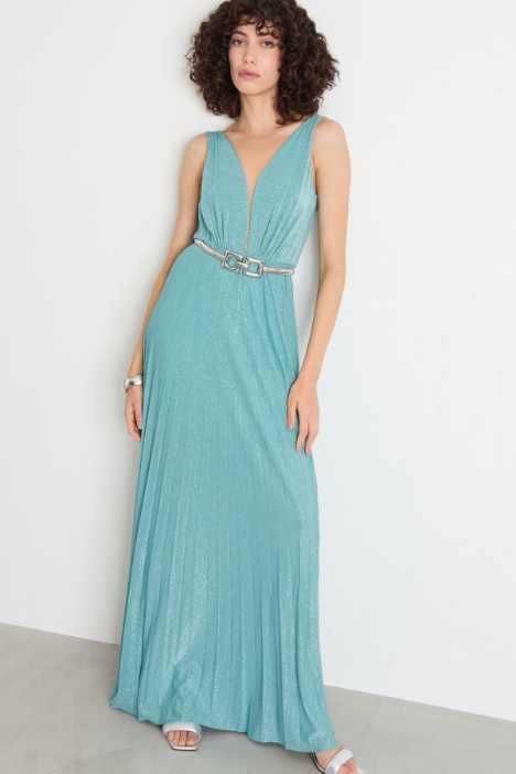 Abito lungo in jersey