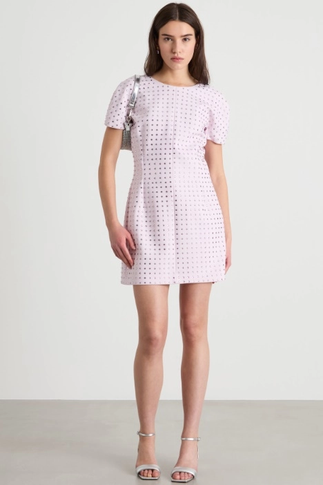 Jewelled jersey dress - Intrend