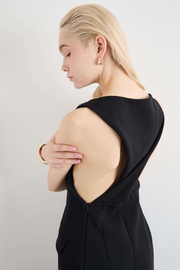 Hourglass dress in crepe jersey Intrend - 3