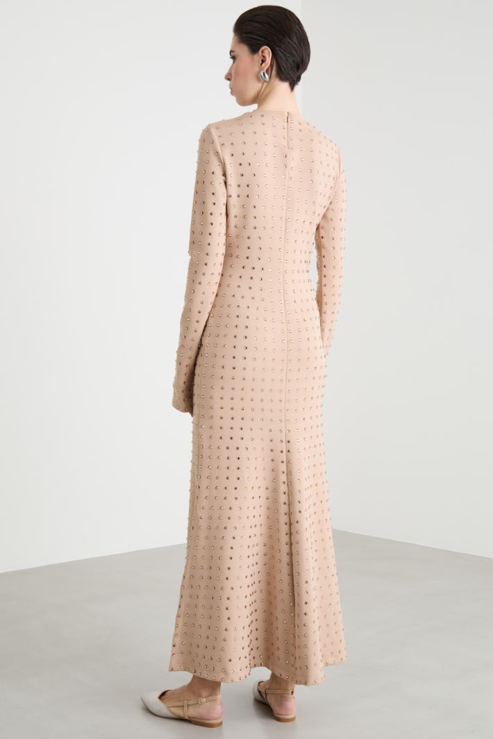 Abito in jersey con strass Intrend - 4