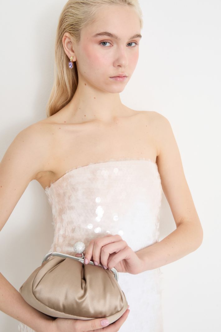 Sequin-embroidered jersey dress Intrend - 3