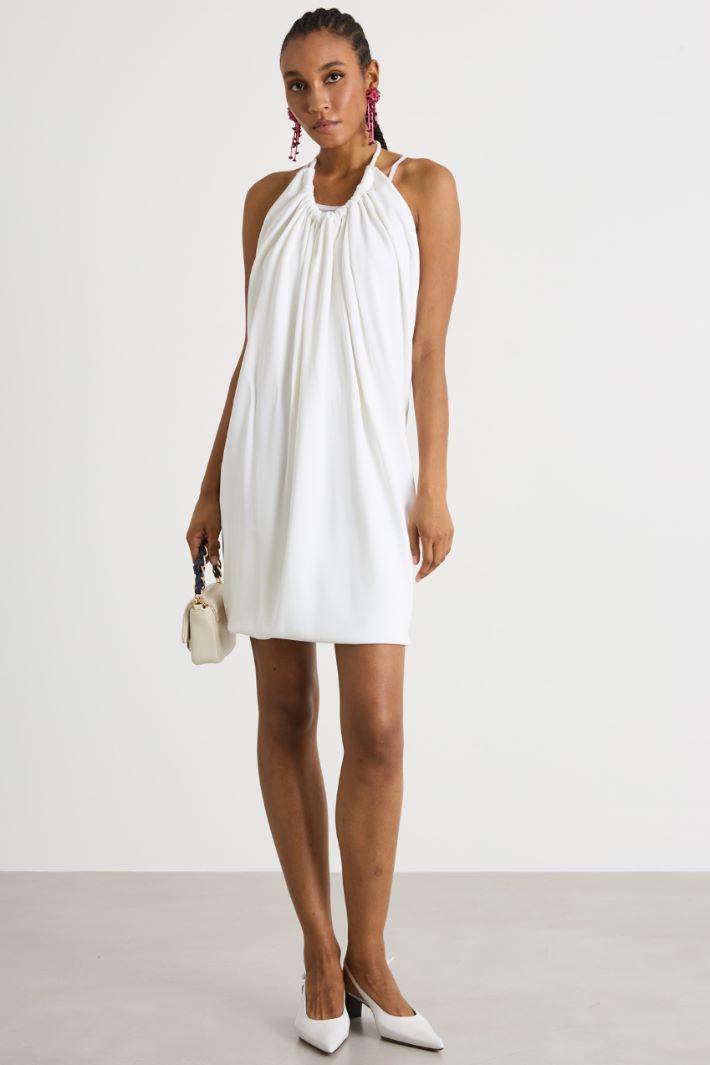 Short halterneck dress Intrend