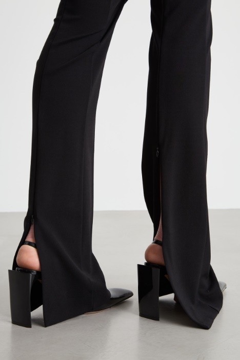 Pantalone aderente in jersey