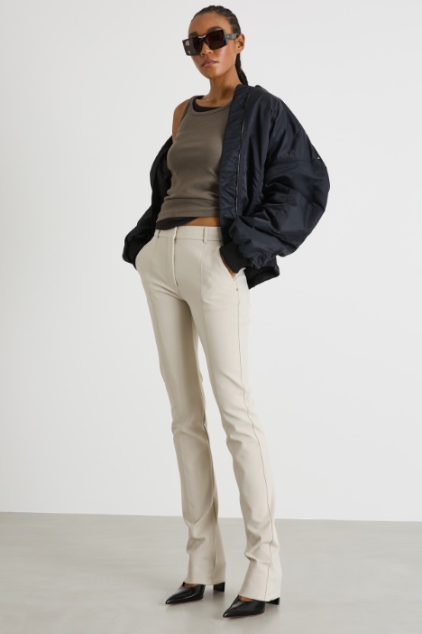 Pantalone aderente in jersey crepe Intrend