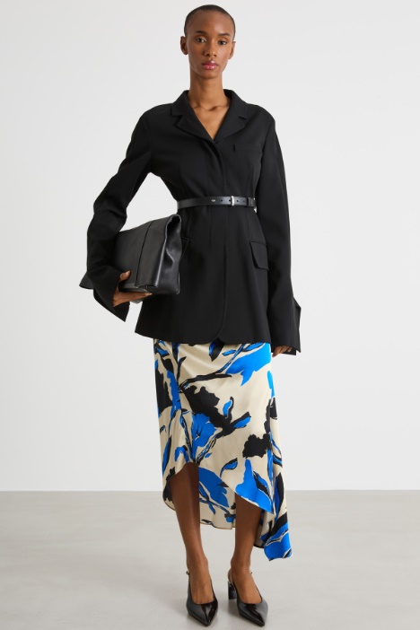 Crepe jersey blazer Intrend