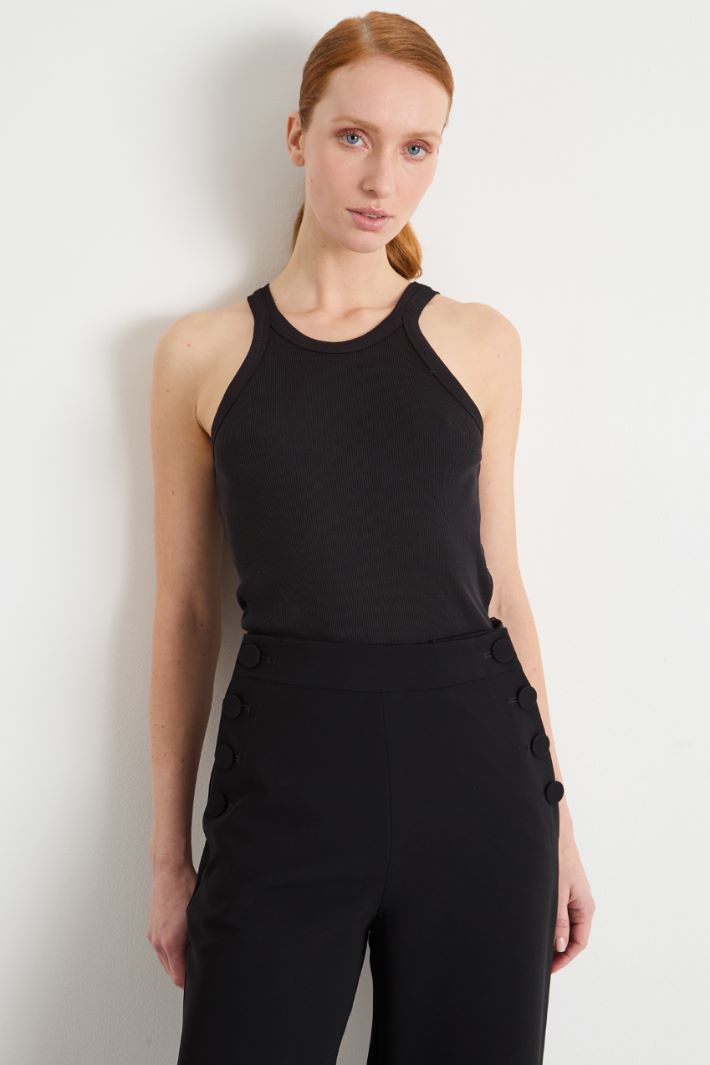 Ribbed vest top Intrend - 2