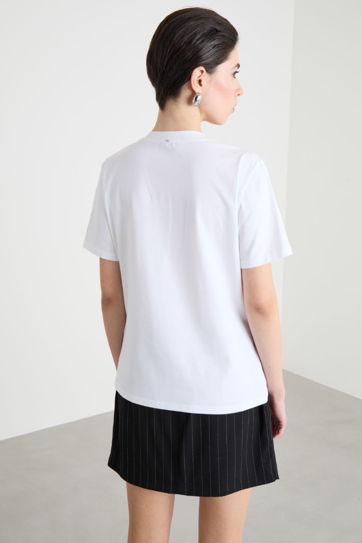 Stretch jersey T-shirt Intrend - 4
