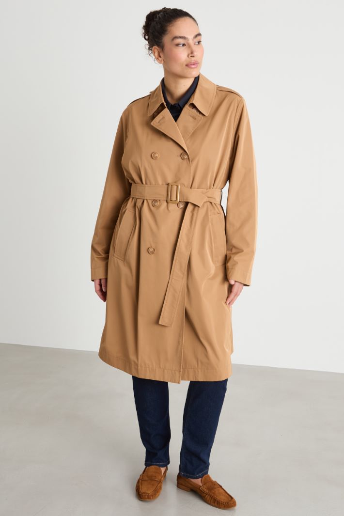 Double-breasted trench coat Intrend - 2