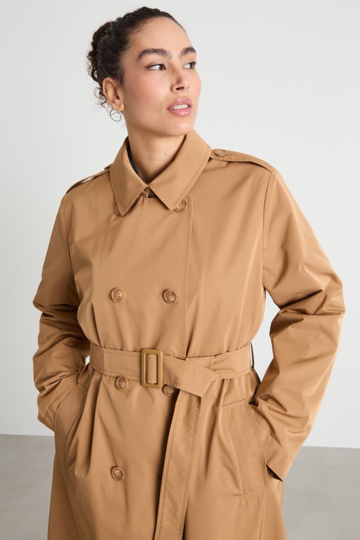 Double-breasted trench coat Intrend - 3
