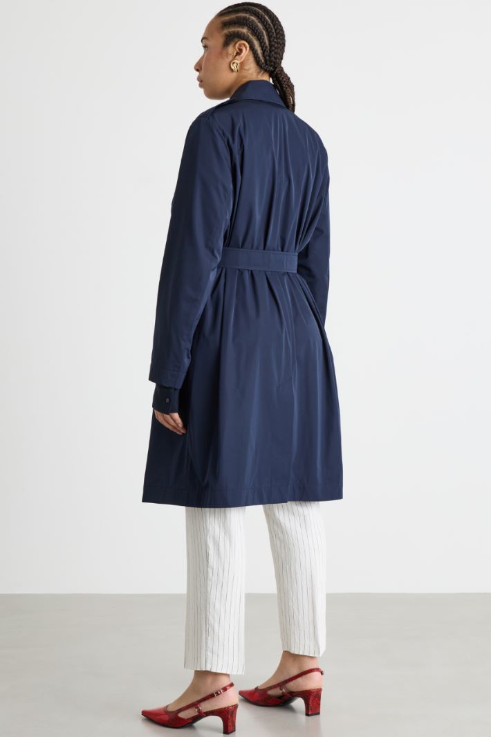 Double-breasted trench coat Intrend - 4