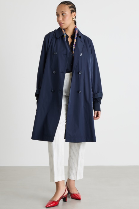 Double-breasted trench coat Intrend