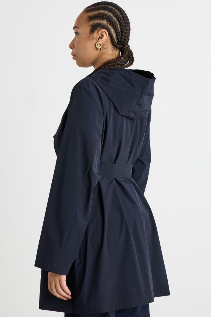 Water-repellent taffeta raincoat Intrend - 4