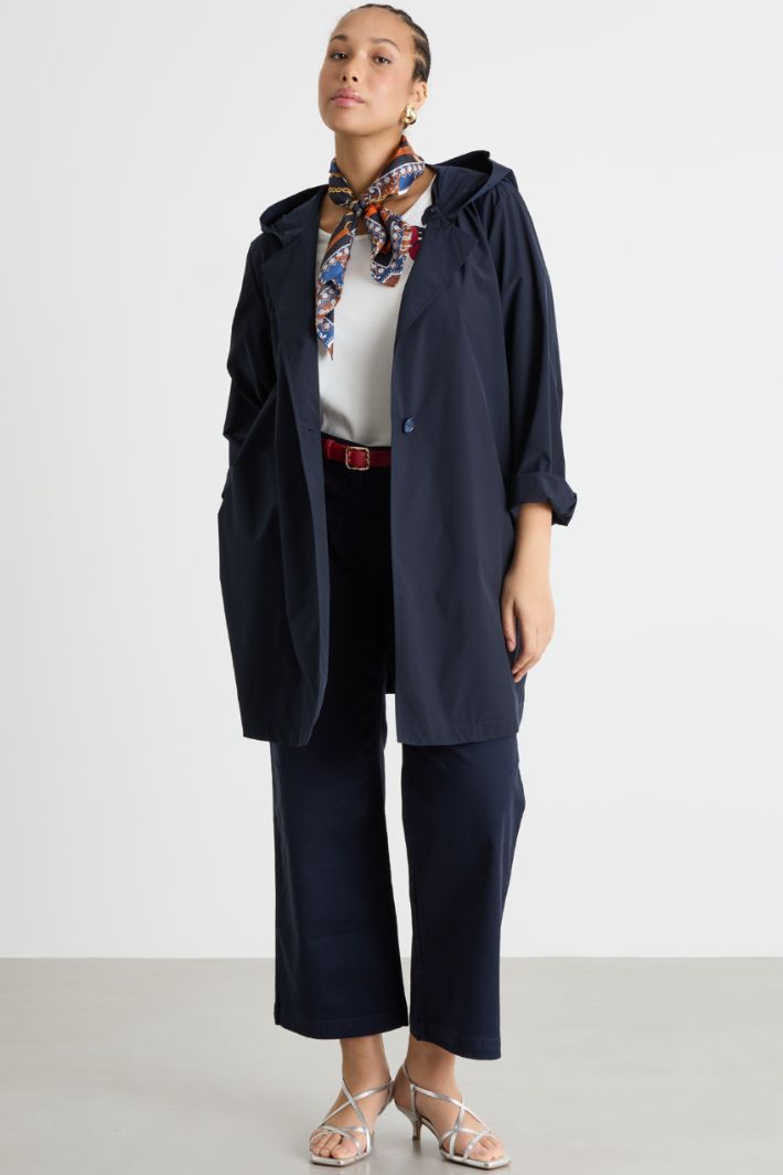 Water-repellent taffeta raincoat Intrend