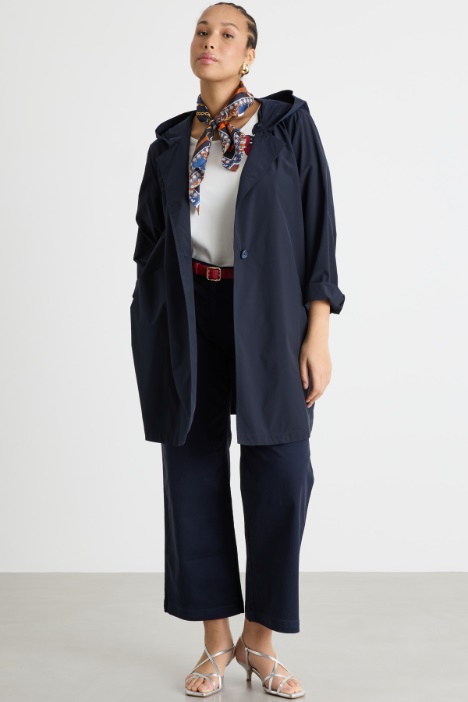 Water-repellent taffeta raincoat Intrend