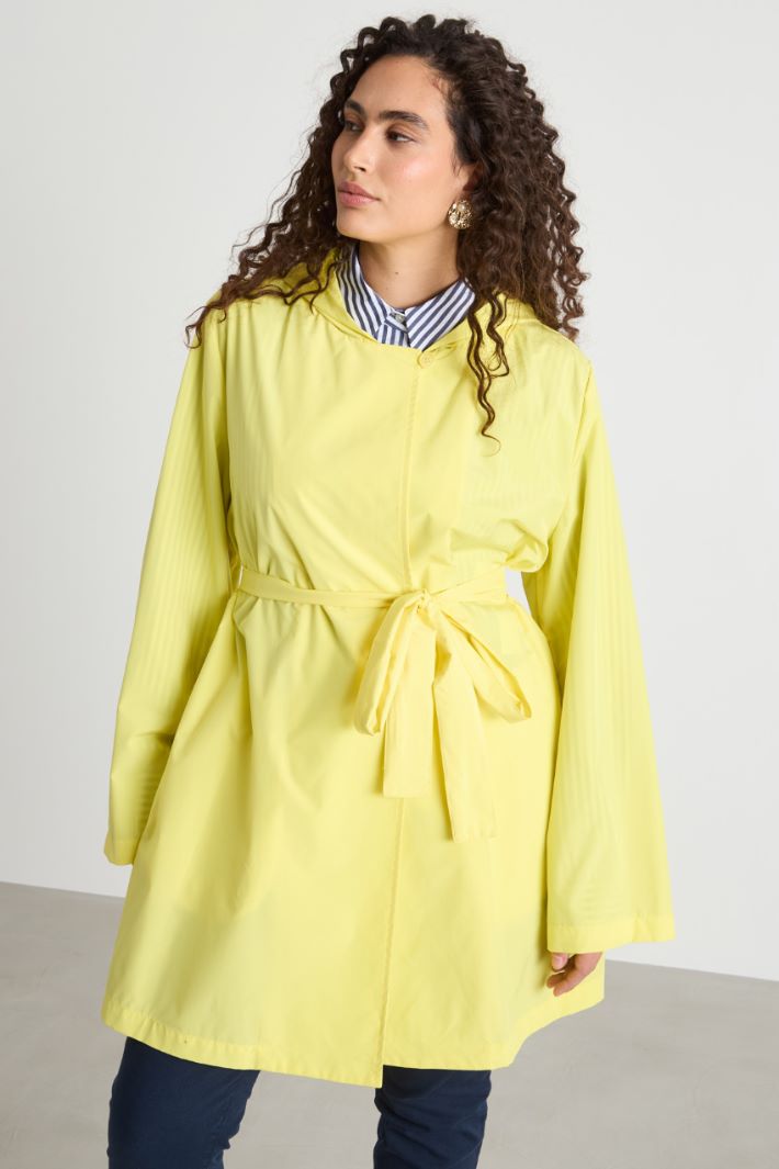 Water-repellent taffeta raincoat Intrend - 2
