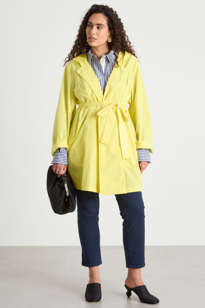 Water-repellent taffeta raincoat Intrend