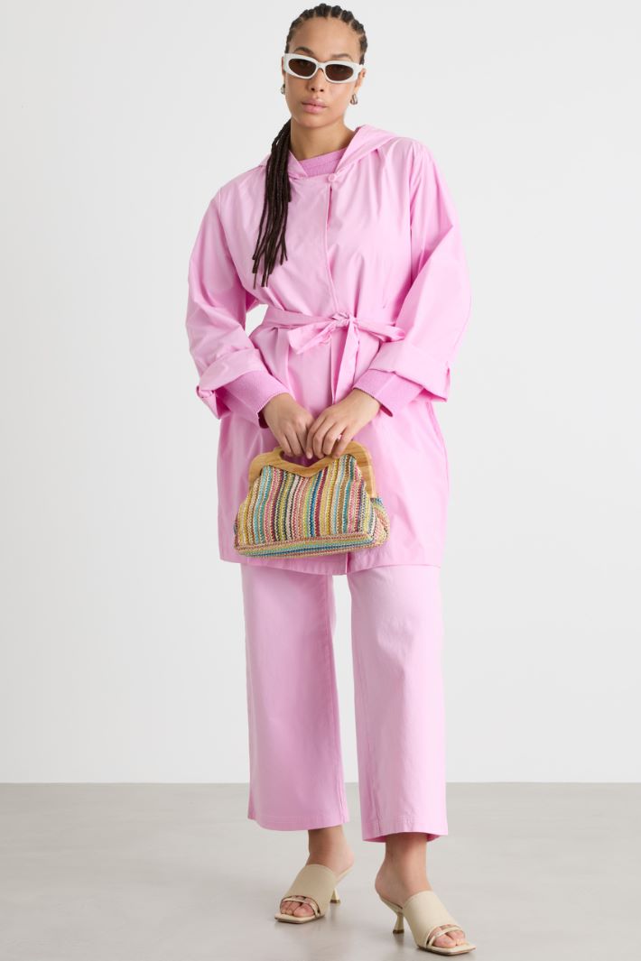 Water-repellent taffeta raincoat Intrend