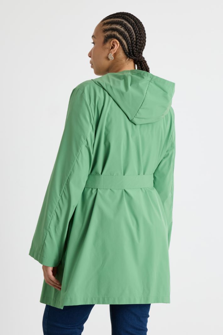 Water-repellent taffeta raincoat Intrend - 4