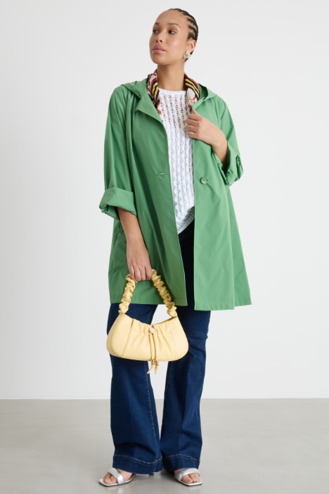 Water-repellent taffeta raincoat Intrend