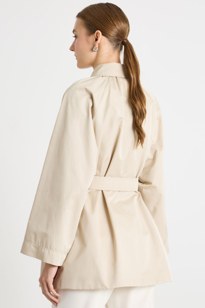 Impermeable de gabardina hidrófuga Intrend - 4