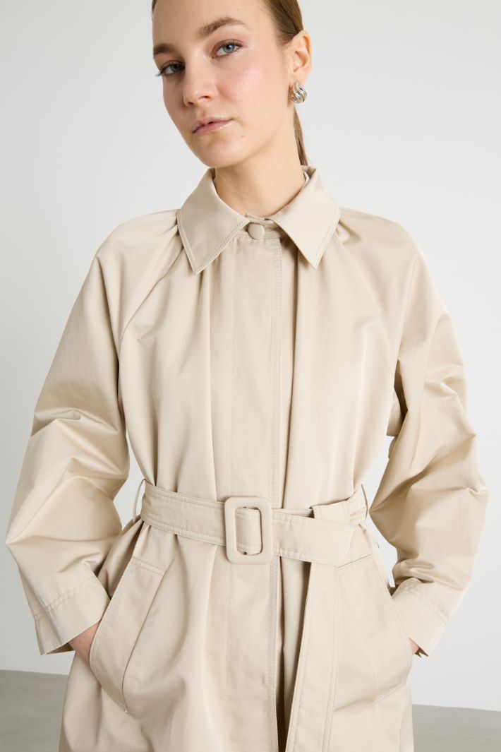 Impermeable de gabardina hidrófuga Intrend - 3