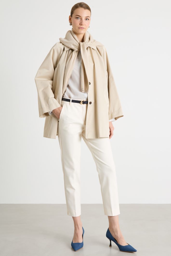 Impermeable de gabardina hidrófuga Intrend