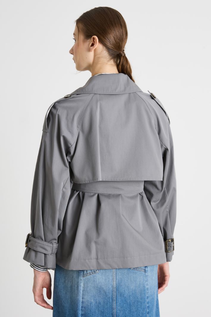 Short trench coat Intrend - 4