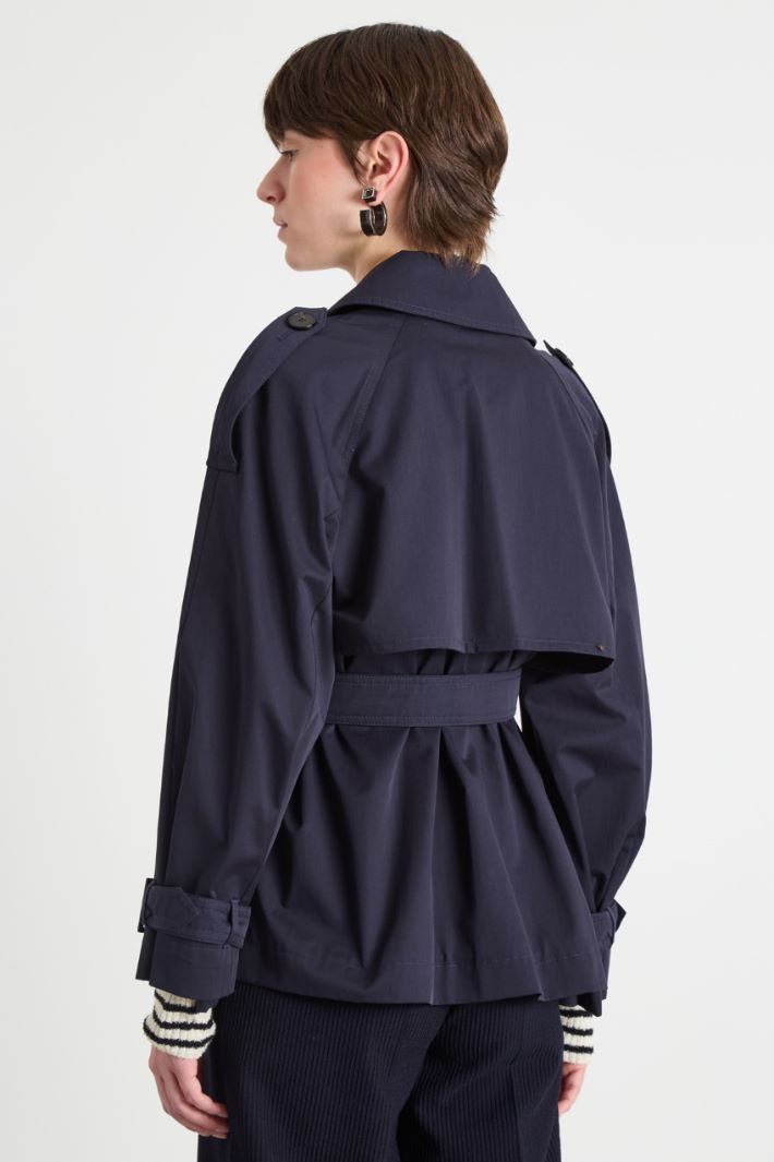 Short trench coat Intrend - 4