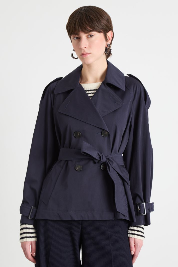 Short trench coat Intrend - 2