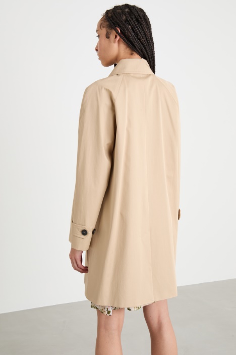 Trench sfoderato in levantina