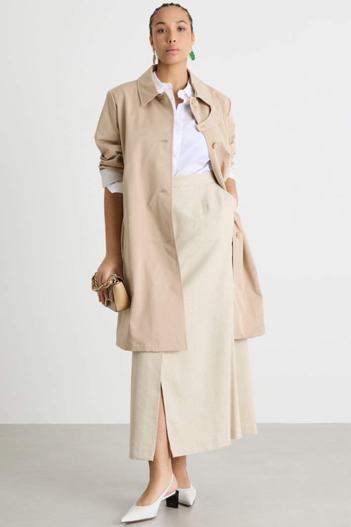 Trench in gabardina Intrend