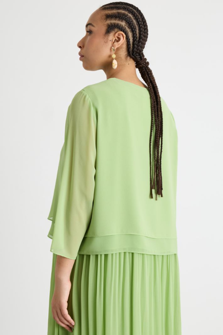 Giacca in georgette Intrend - 4