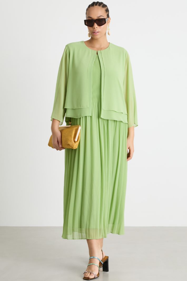 Giacca in georgette Intrend